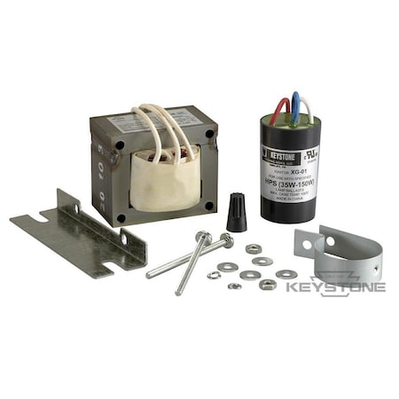 Keystone 70 Watt High Pressure Sodium (HPS) Ballast Kit, HPS-70R-1-KIT HPS-70R-1-KIT